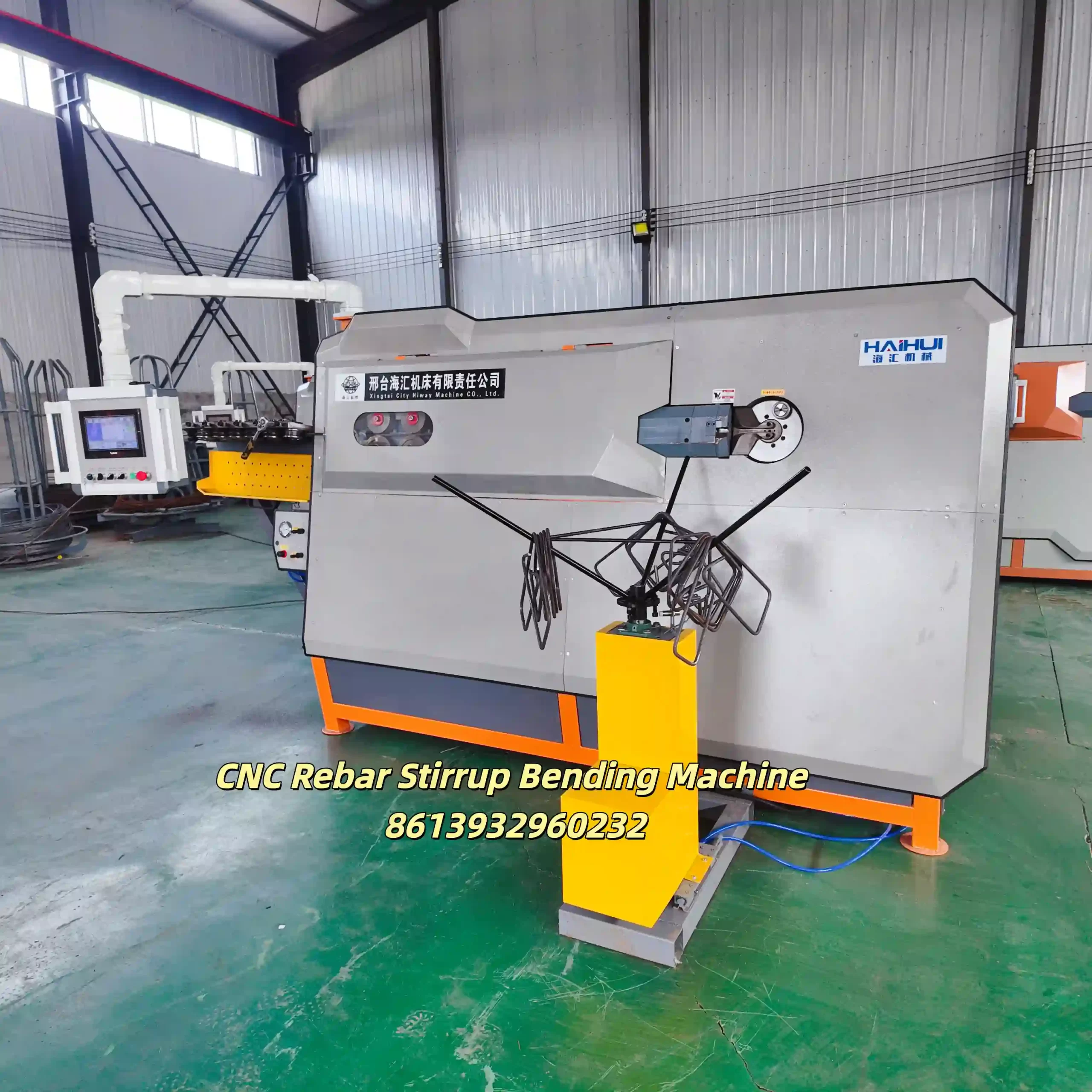 Machine à cintrer les étriers de barres d'armature CNC